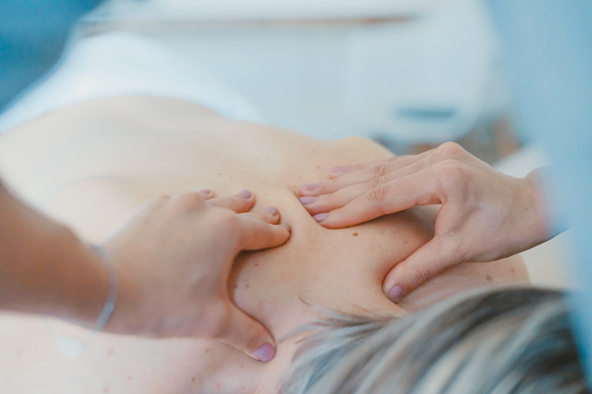 Soft-tissue treatment of the shoulders
